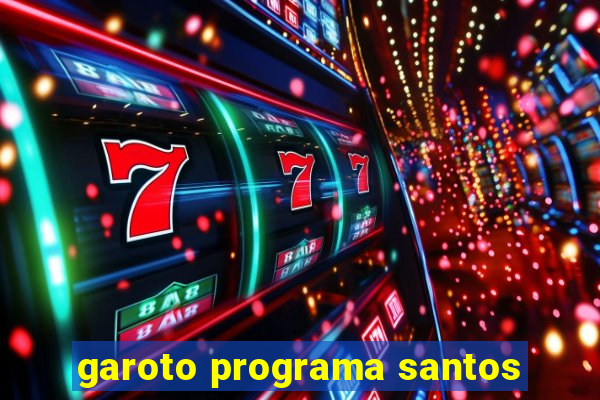 garoto programa santos